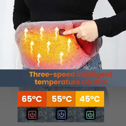 Cinturón calentador de útero