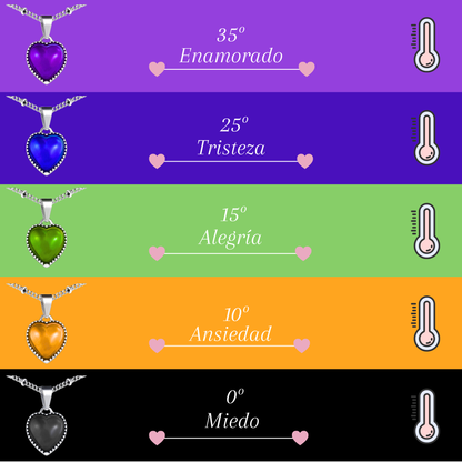 Collar de sentimientos y emociones