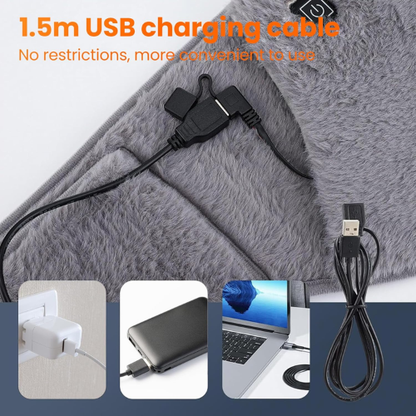 Cinturón calentador de útero