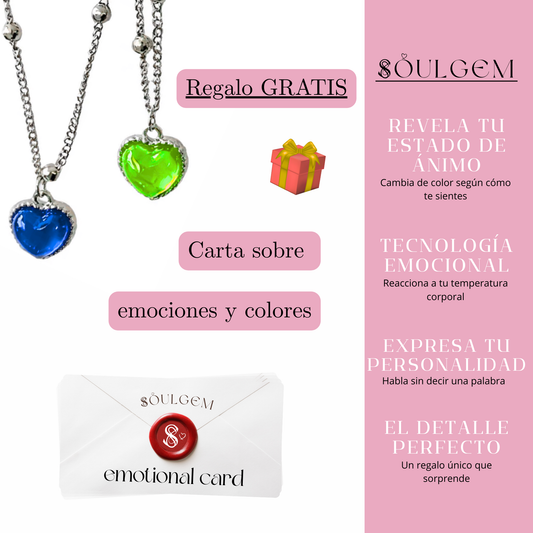 Collar de sentimientos y emociones